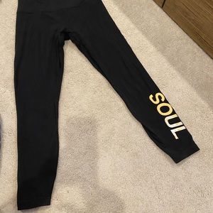 Lululemon x SoulCycle Cropped Black Legging